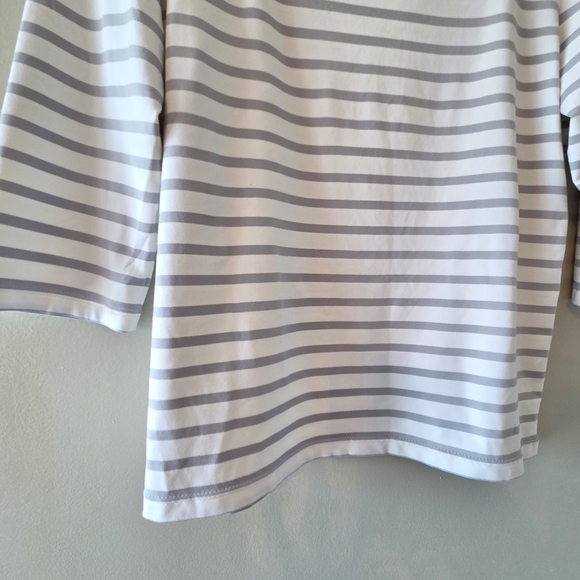 Saint James Nautical Casual Coastal Feminine Striped Top Size 8. - Picture 8 of 11